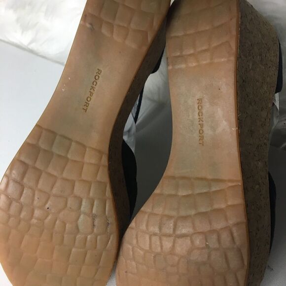 Rockport by Adidas sandals wedge cork SZ 10.5 - Picture 9 of 12